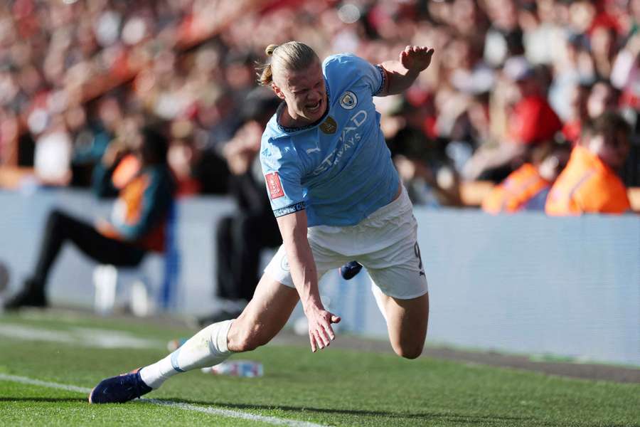 Haaland has scored 21 goals in 28 league games this season for Manchester City