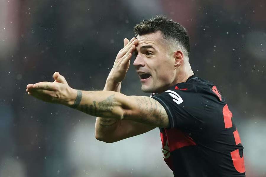 Granit Xhaka, médio do Bayer Leverkusen
