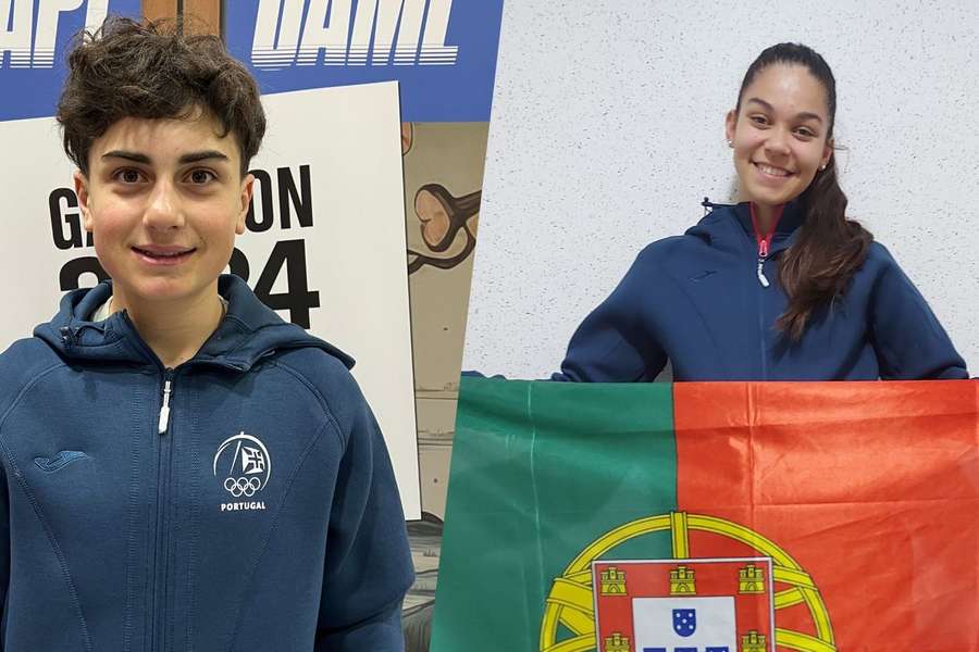 Emeric Guerillot e Jéssica Rodrigues
