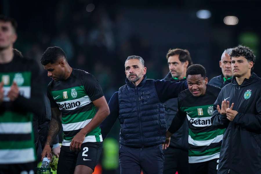 Rui Borges assumiu o comando do Sporting em dezembro