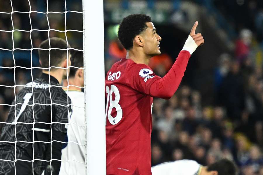 Gakpo scoorde de 1-0 voor Liverpool