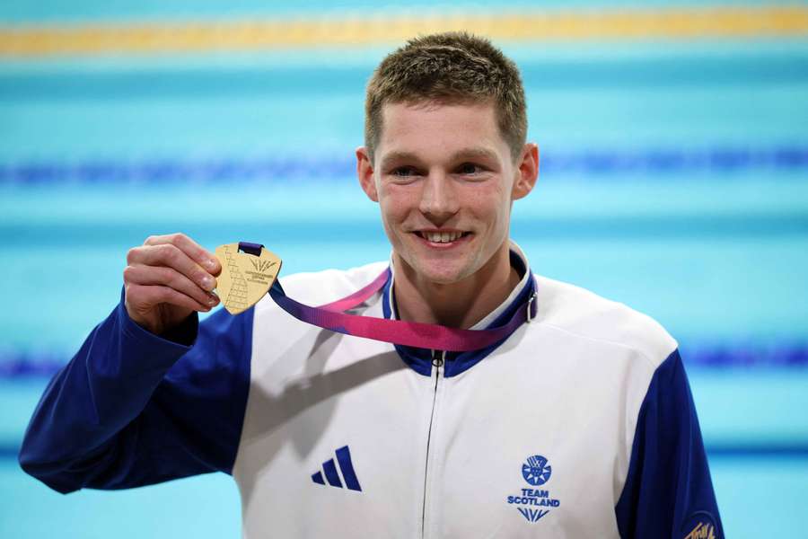 Scotland's Scott splits Australian swim dominance at Commonwealths