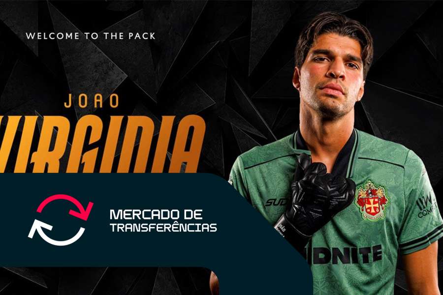João Virgínia assinou pelo Wolves