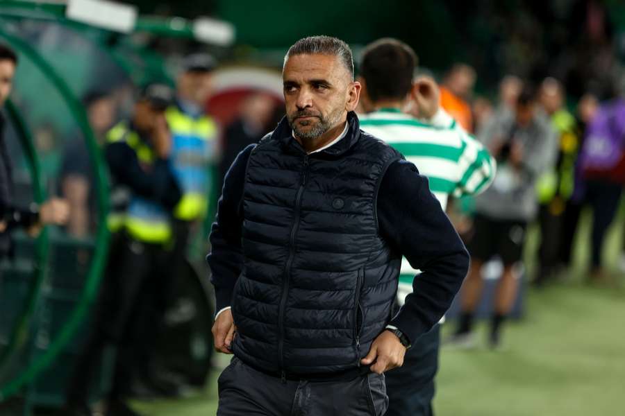 Rui Borges, treinador do Sporting