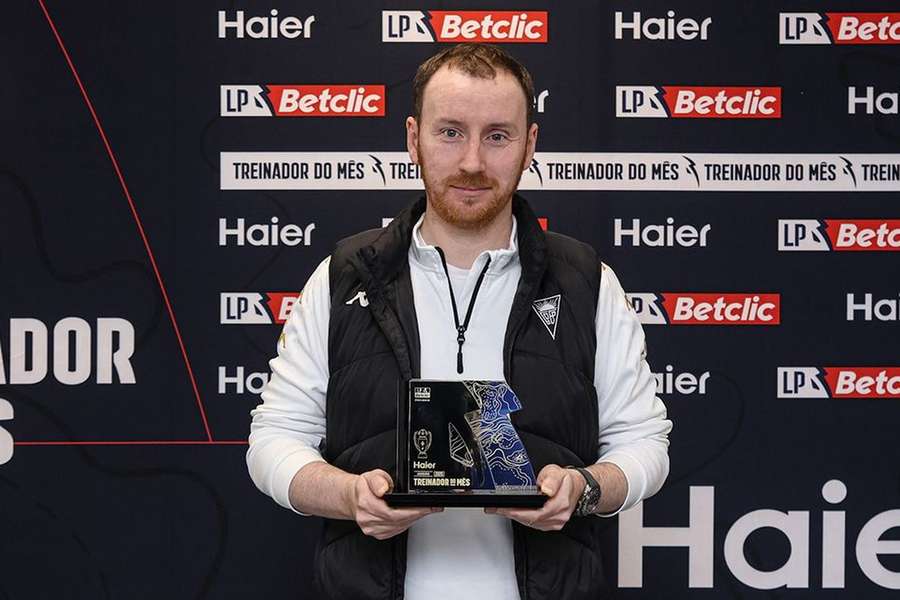 Ian Cathro, treinador do Estoril