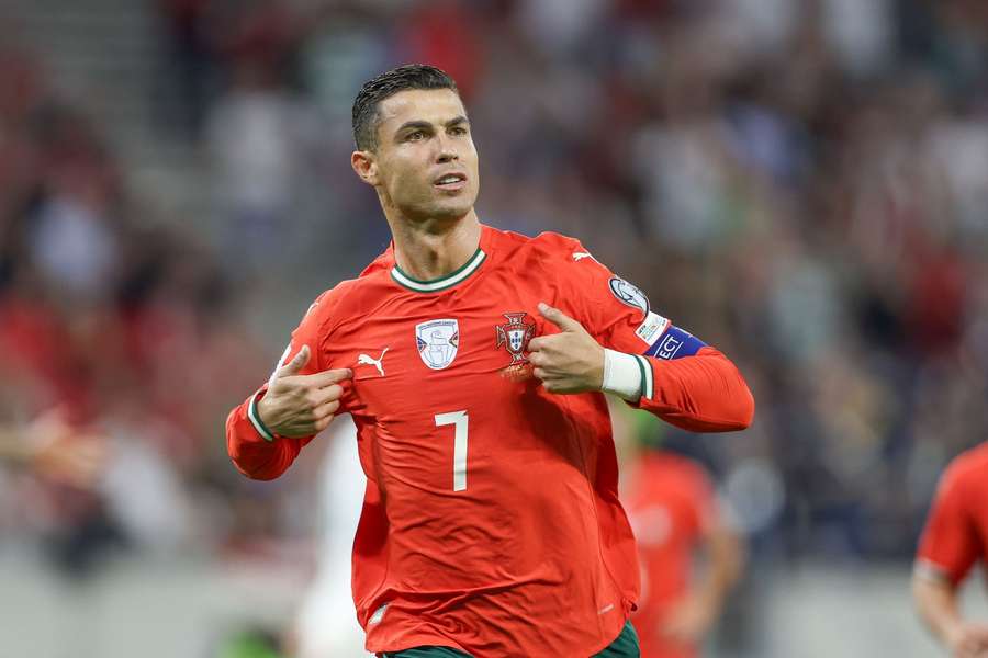 Portugal forward Cristiano Ronaldo