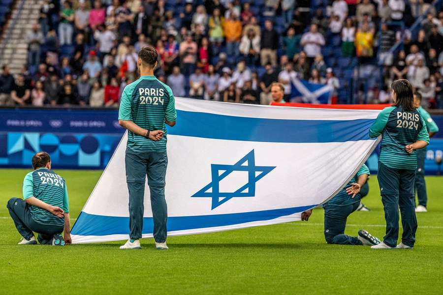 Israël doet onder andere mee aan het voetbal