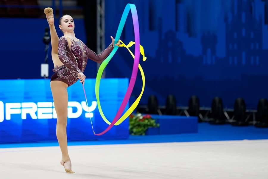 Annaliese Drăgan s-a calificat la JO 2024, după evoluația de la Mondialele de gimnastică ritmică