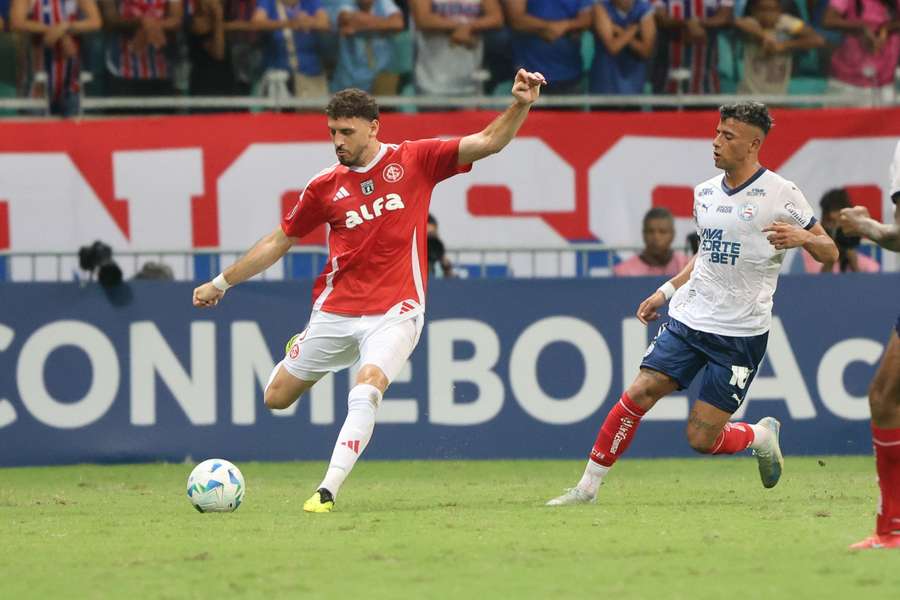 O Bahia teve mais a bola, mas o Inter também criou
