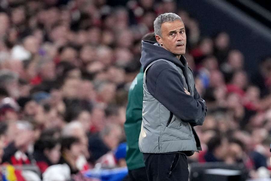 Luis Enrique contre Bilbao. Luis Enrique contre Bilbao.