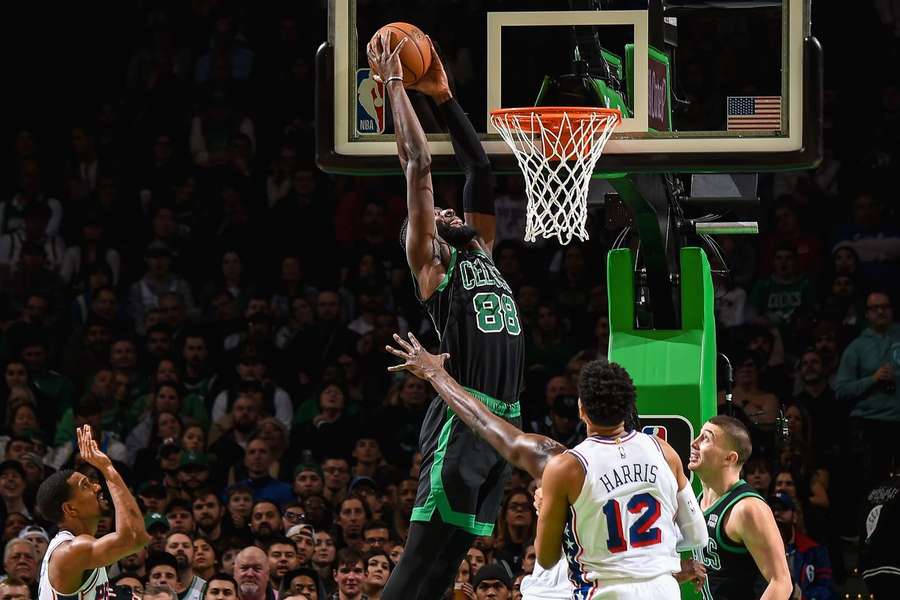 Neemias Queta fez cinco pontos na vitória dos Boston Celtics