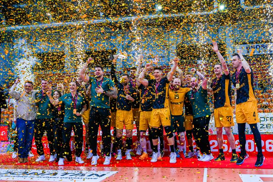 GKS Katowice wygrał pierwszą ligę i wraca do siatkarskiej PlusLigi