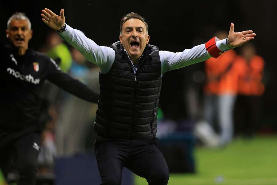 Carlos Carvalhal, treinador do SC Braga