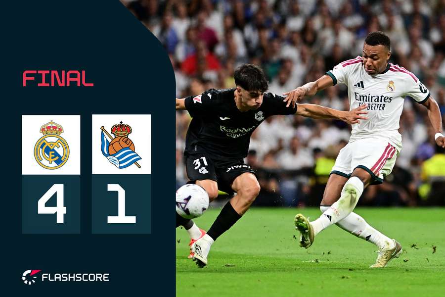 El Real Madrid - Real Sociedad lo vivimos en directo en Flashscore El Real Madrid - Real Sociedad lo vivimos en directo en Flashscore