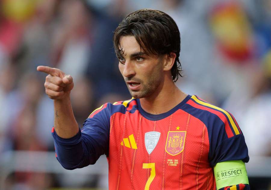 Ferran celebrates his goal