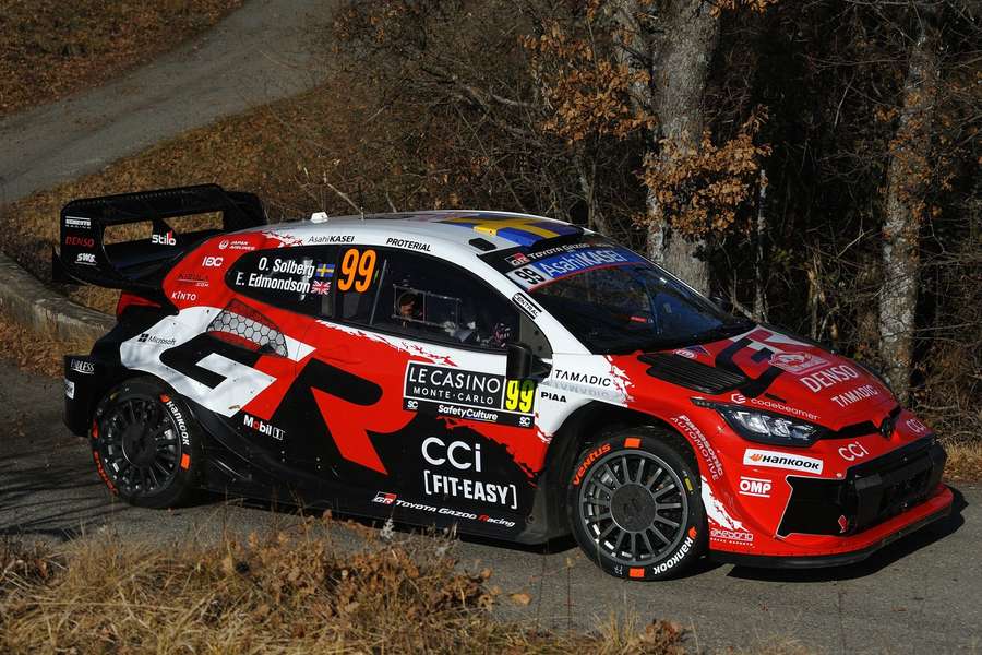 Oliver Solberg é o líder no Rali de Monte Carlo