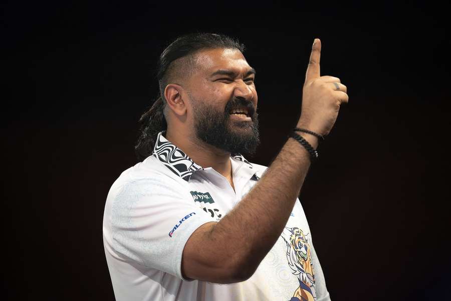 Darts-WM: Sensation im Ally Pally - Nitin Kumar schlägt Richard Veenstra. Darts-WM: Sensation im Ally Pally - Nitin Kumar schlägt Richard Veenstra.