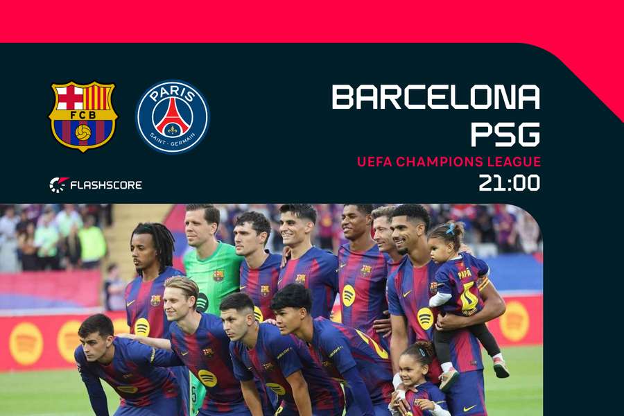 El once inicial del Barcelona antes del partido contra la Real Sociedad