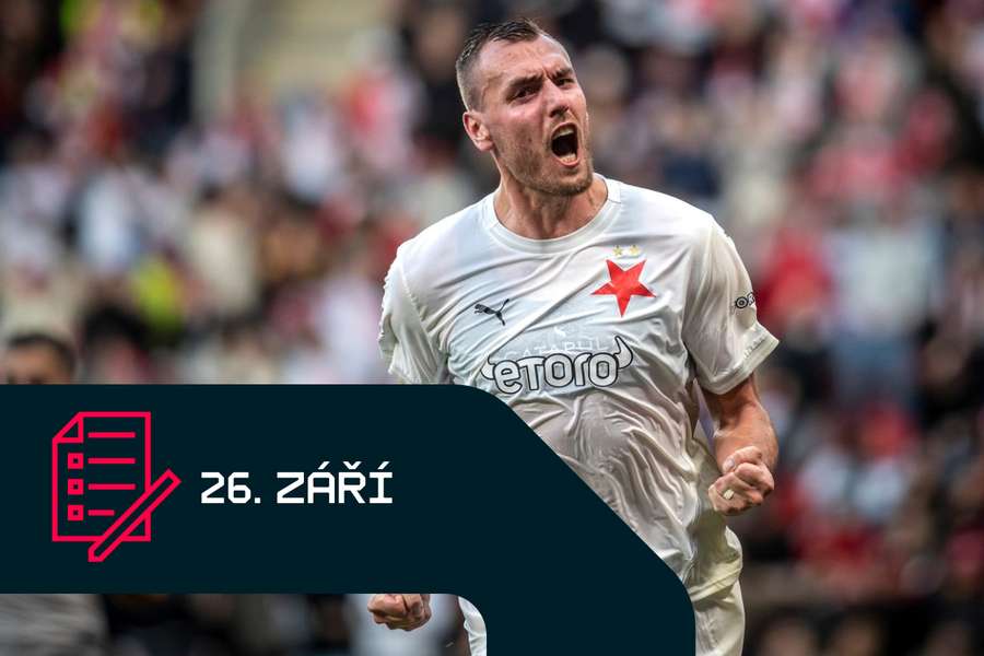 Tomáš Chorý se možná objeví v základní sestavě Slavie.