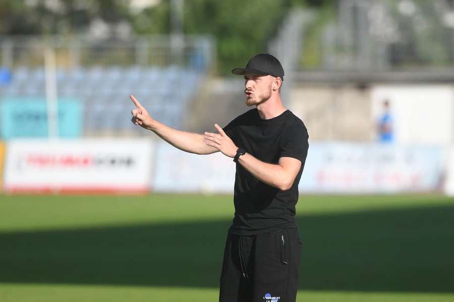 Petr Mathauser nebyl s výkonem České Lípy spokojený.