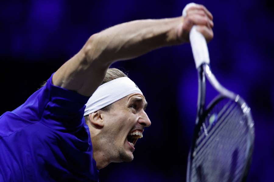 Alexander Zverev beim Laver Cup 2024.