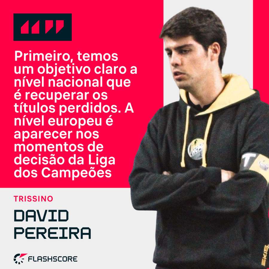 David Pereira falou dos objetivos do Trissino