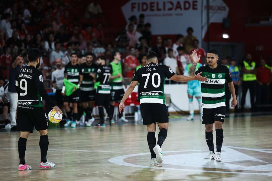 Sporting venceu Benfica no Pavilhão da Luz
