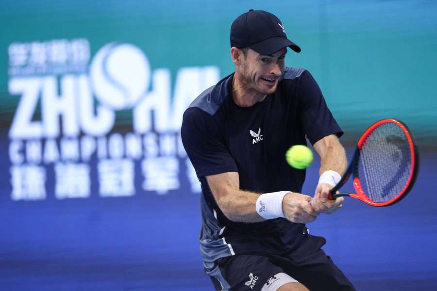Andy Murray in Zhu Hai vergangene Woche