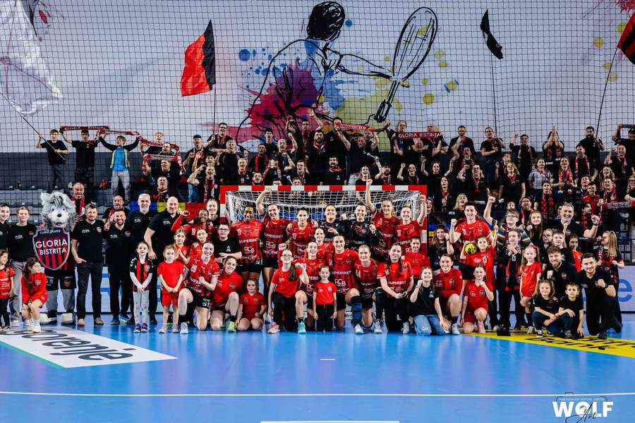 Gloria Bistrița, calificată în semifinalele Cupei României la handbal feminin