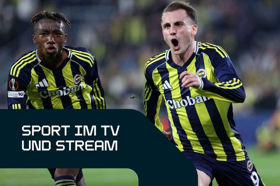 Sport live am Donnerstag: Kerem Aktürkoglu und Fenerbahce empfangen in der Europa League den VfB Stuttgart. Sport live am Donnerstag: Kerem Aktürkoglu und Fenerbahce empfangen in der Europa League den VfB Stuttgart.