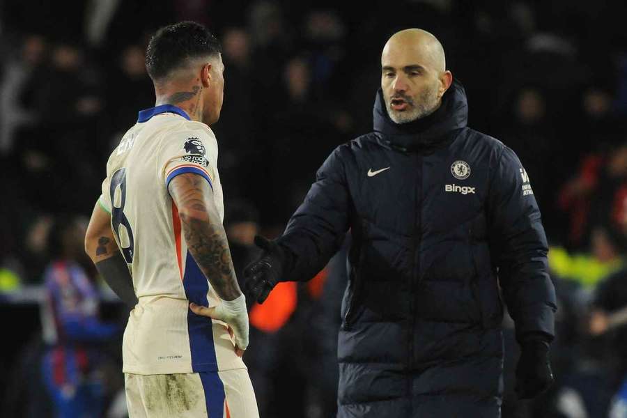 Enzo Maresca, treinador do Chelsea
