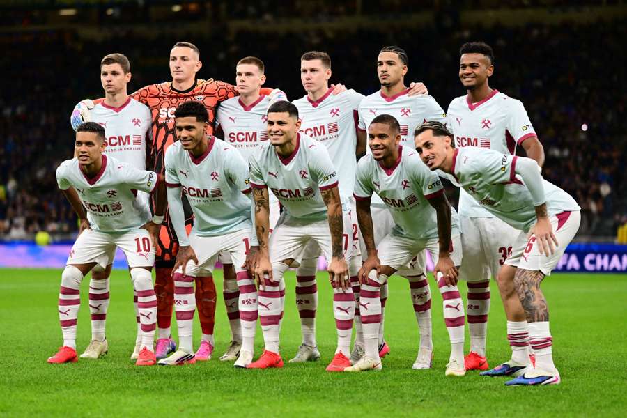 A equipa do Shakhtar A equipa do Shakhtar