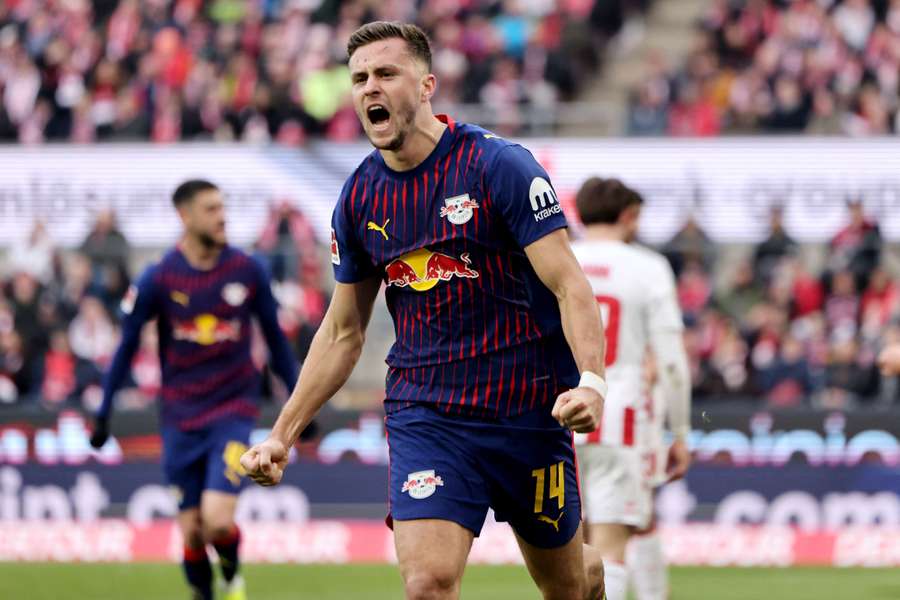 Christoph Baumgartner dal při výhře 2:1 nad Kolínem oba góly Lipska.