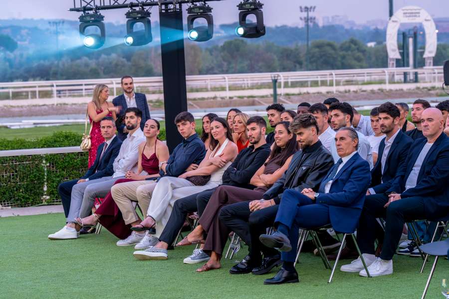 Los premiados en la Gala del Baloncesto Español