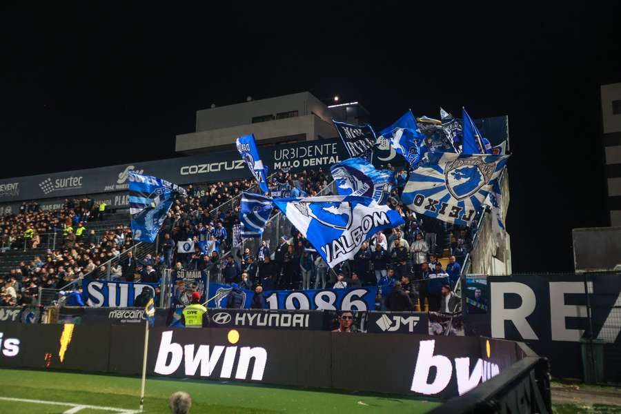 Adeptos do FC Porto em Famalicão