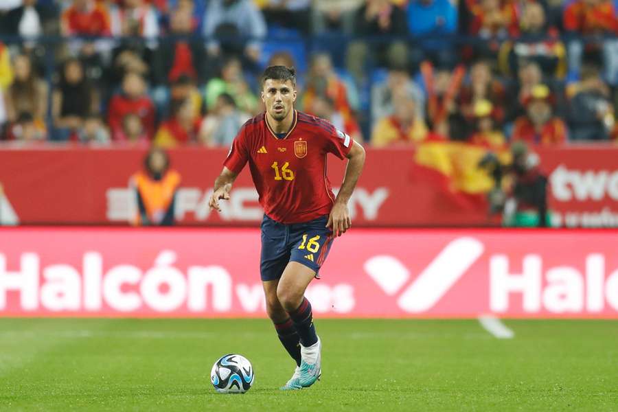 Rodri ready to renew club rivalry when Spain face Scotland