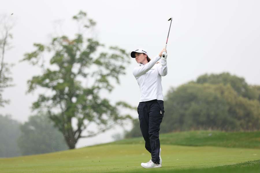 Maguire in action at the KPMG Women's Championship