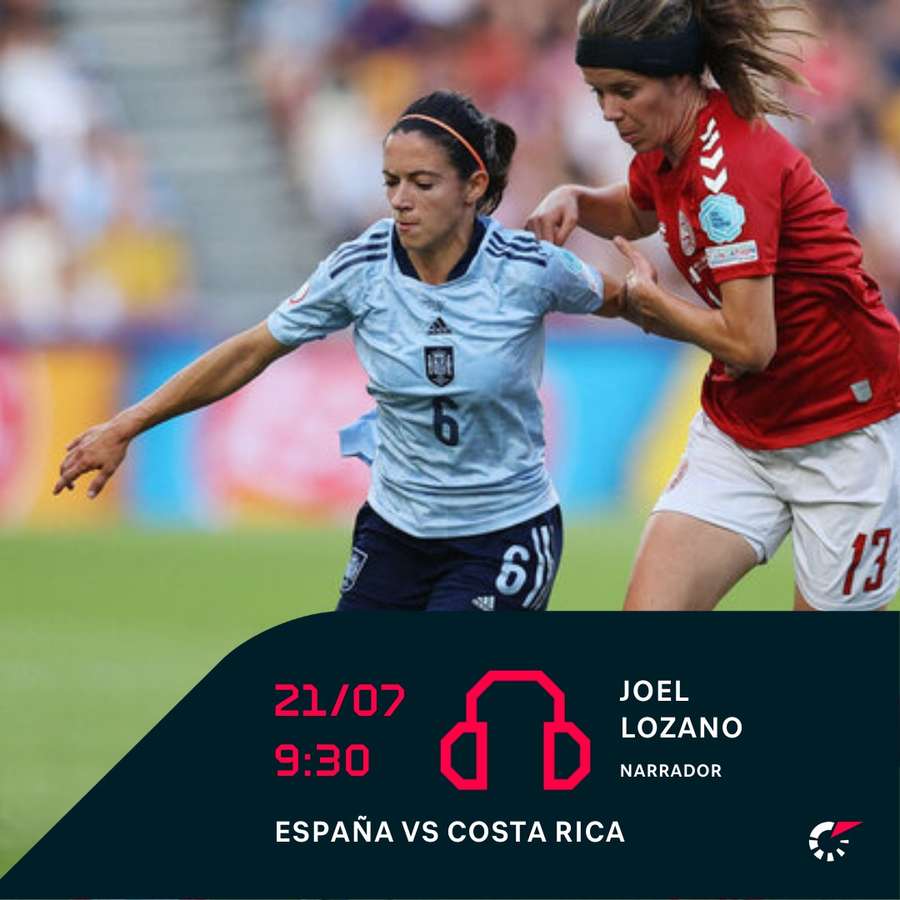 España-Costa Rica, en directo