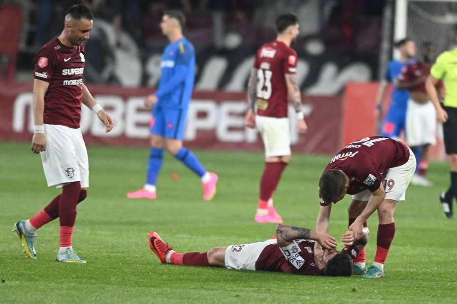 Rapid, amendată după incidentele de la meciul cu FCSB