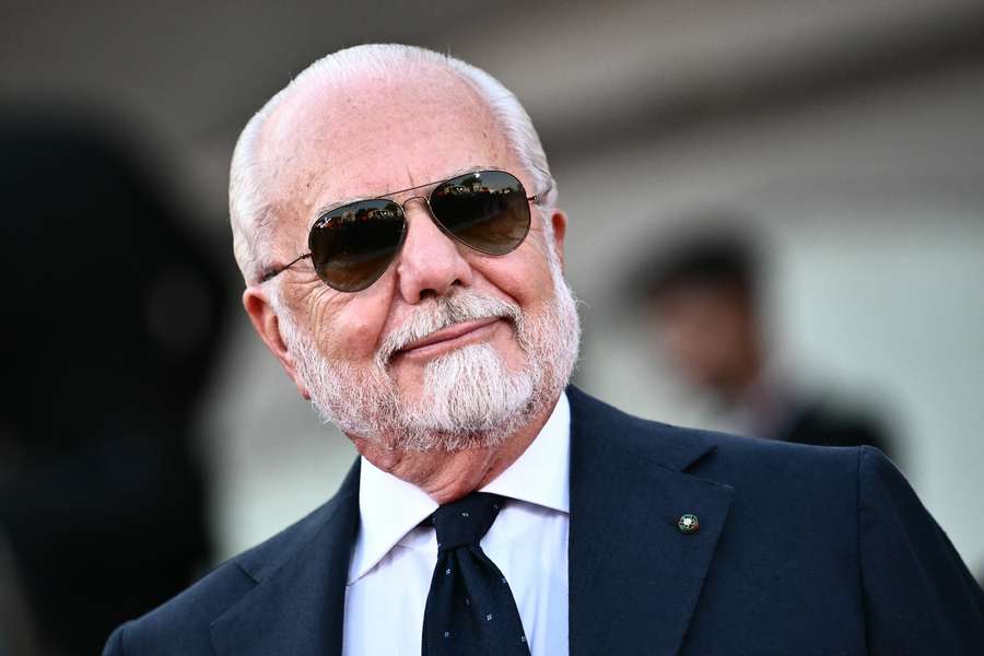 Aurelio De Laurentiis, presidente del Nápoles