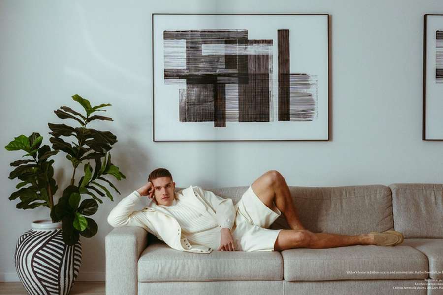 Gyokeres fez uma produção fotográfica para a revista Vogue