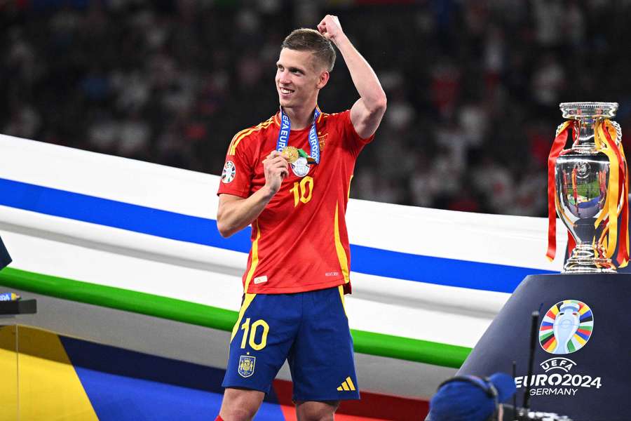 Spain midfielder Dani Olmo played a starring role at Euro 2024