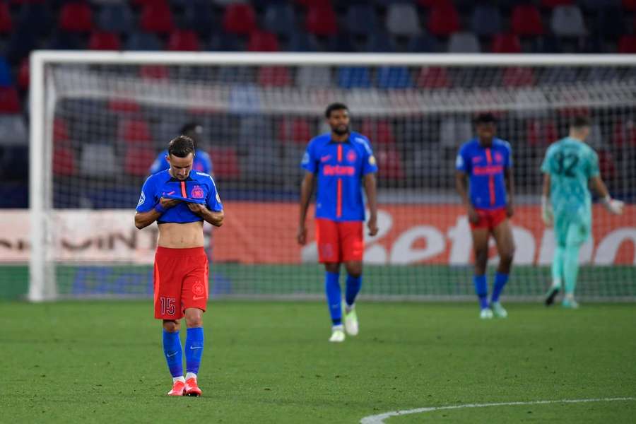 FCSB, învinsă cu 2-0 de Oțelul în Ghencea