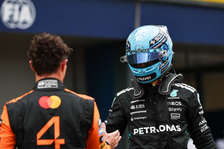 Russell parabeniza Lando Norris pela pole em Albert Park
