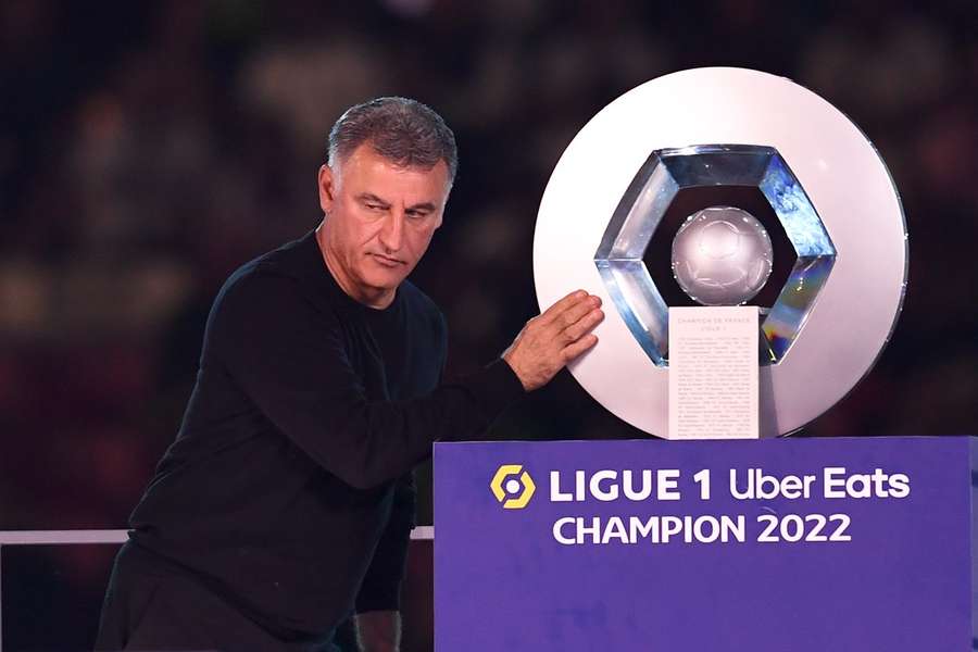 Christophe Galtier a câștigat titlul în Ligue 1 cu PSG în acest sezon