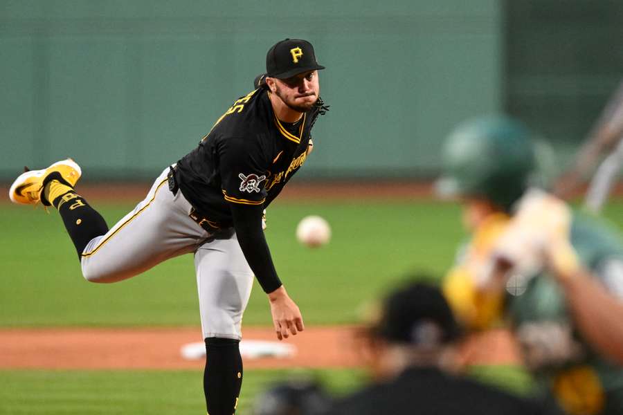 Pittsburgh Pirates' Paul Skenes tosses a pitch at Fenway Park (2025) Pittsburgh Pirates' Paul Skenes tosses a pitch at Fenway Park (2025)