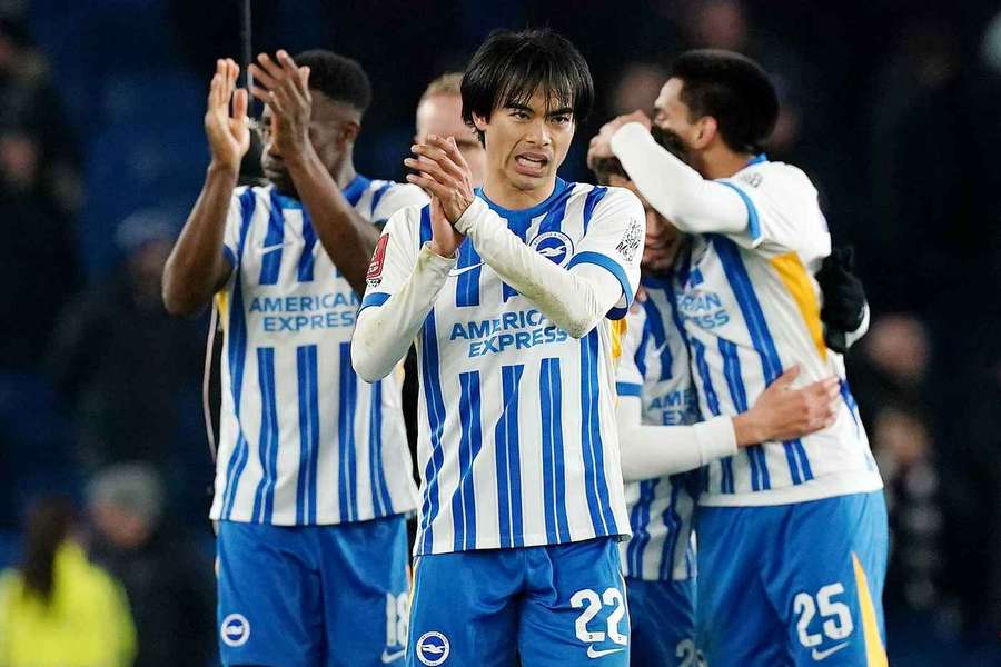 Brighton steht im Achtelfinale.