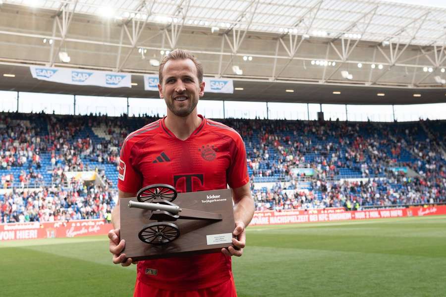 Kane był drugim najlepszym strzelcem w głównych ligach europejskich