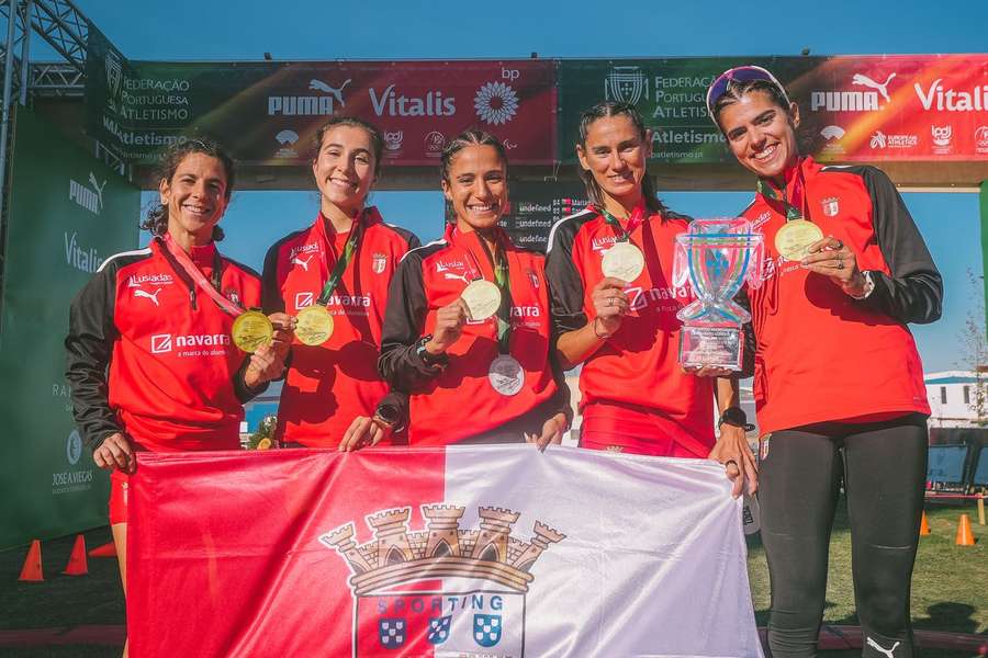 Equipa do SC Braga em destaque