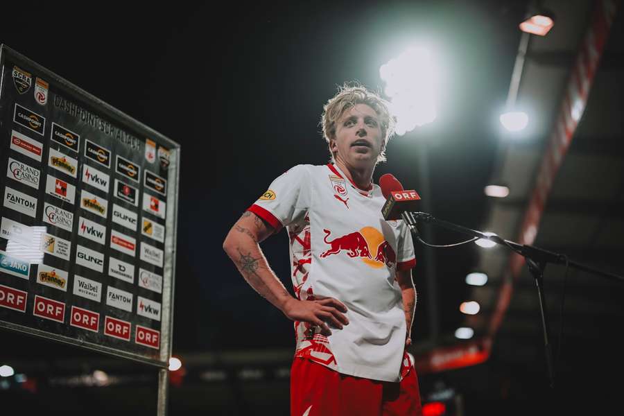 Mads Bidstrup joined RB Salzburg in the summer of 2023 Mads Bidstrup joined RB Salzburg in the summer of 2023